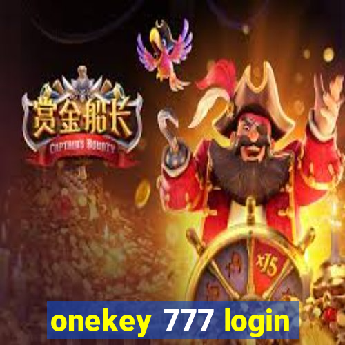 onekey 777 login